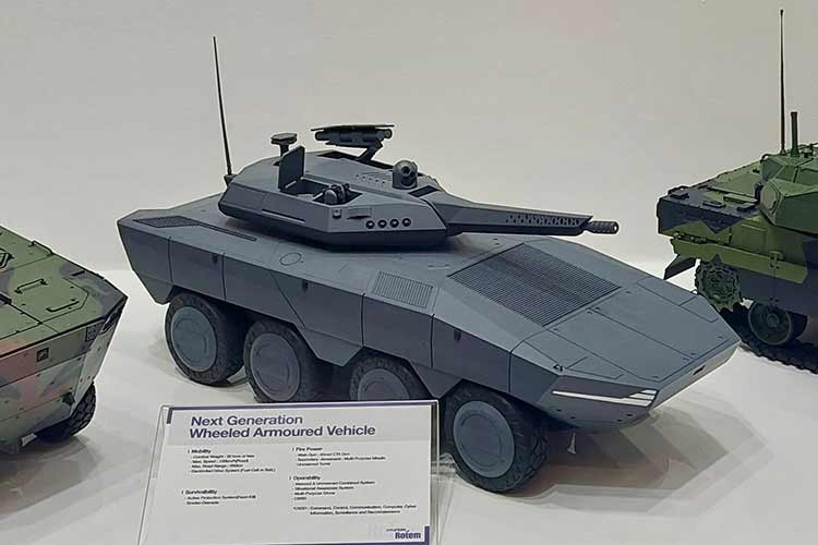 Chiếc xe tăng Hyundai đời mới được sơn màu xám bạc hoặc kem nhạt, với họa tiết hình tổ ong xung quanh nhằm ngăn chặn việc phản xạ sóng radar, từ đó tránh việc bị kẻ thù phát hiện.