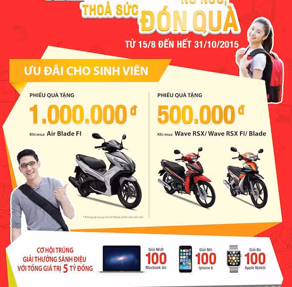 Xe may Honda dong loat giam gia trong 3 thang lien tiep-Hinh-2