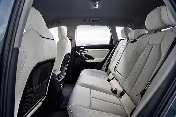 Trong khi đó Audi Q6 e-tron phiên bản Performance được trang bị bộ pin dung lượng 100 kWh, phạm vi hoạt động 656 km sau mỗi lần sạc đầy, kèm môtơ điện cầu sau mạnh hơn với công suất 322 mã lực. Xe tăng tốc 0-100 km/h trong 6,6 giây.