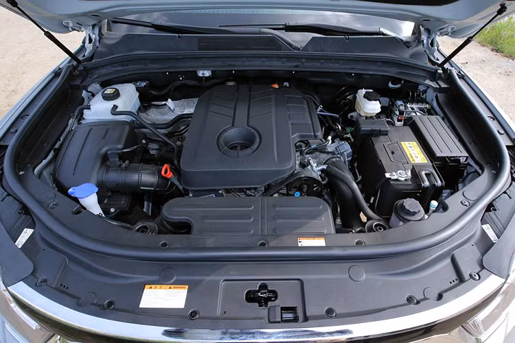 Bản 5 chỗ tùy chọn dẫn động một cầu hoặc 2 cầu, trong khi bản 7 chỗ chỉ sử dụng hệ dẫn động 4 bánh. Tính năng an toàn trên Rexton 2017 với 9 túi khí, cân bằng điện tử ESP, chống trượt TCS, hỗ trợ xuống dốc HDC, khởi hành ngang dốc HSA, cảnh báo chệch làn, đèn pha thích ứng, cảnh báo va chạm phía sau, tự động phanh khẩn cấp, ABS, EBD, BA.