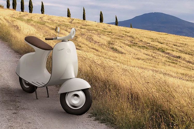 Mẫu xe máy điện Vespampère là sản phẩm mới nhất của nhà thiết kế người Ý Giulio Lacchetti, nó mang đến một cái nhìn hoàn toàn mới mẻ cho dòng xe tay ga Piaggio Vespa cổ điển từ những năm 40 của thế kỷ trước.