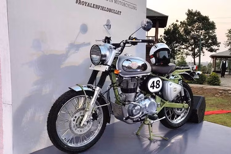 Nối tiếp thành công của dòng xe, phiên bản đặc biệt mới Royal Enfield Bullet Trials 2019 mới đây đã tiếp tục được hãng xe môtô Ấn Độ cho ra mắt, chiếc xe này dựa trên các dòng Bullet 350 và 500 quen thuộc.