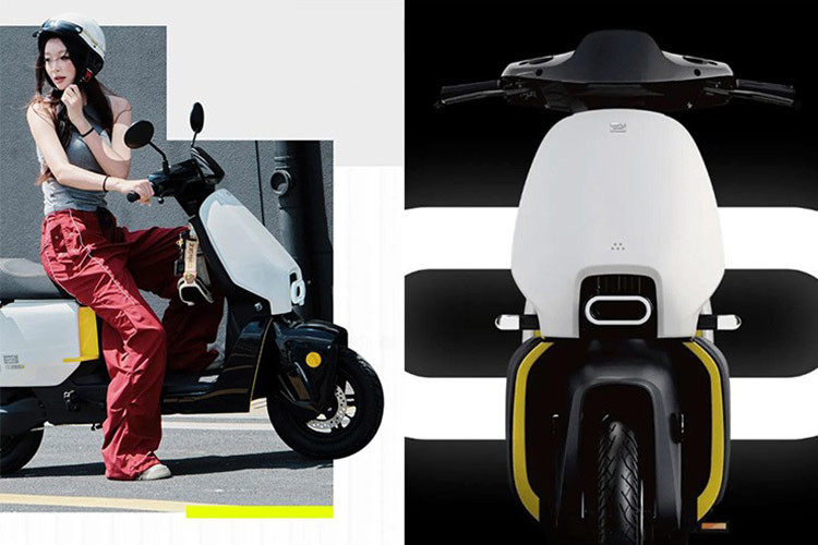 Là mẫu xe máy cấp thấp của thương hiệu ZEEHO, EZ3i 2024 chạy điện có phong cách thiết kế đơn giản và thanh lịch với đèn pha và đèn hậu đều sử dụng nguồn sáng LED, đồng thời có một khoảng trắng lớn ở phần đầu xe.