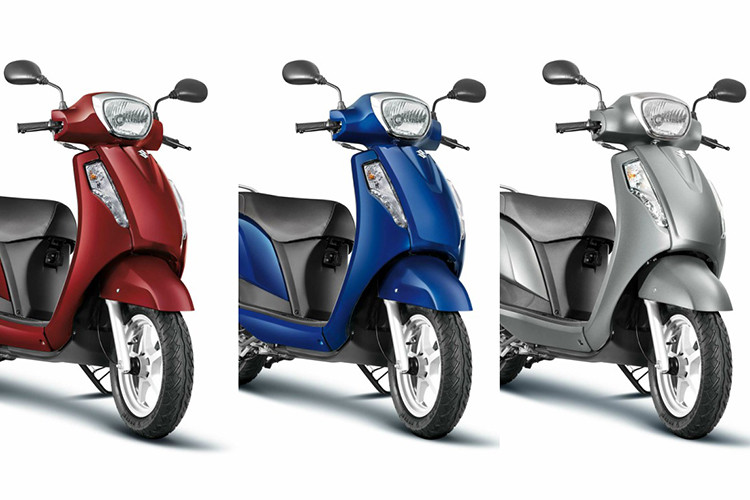Suzuki Ấn Độ vừa chính thức ra mắt phiên bản mới cho mẫu xe ga giá rẻ Acess 125. Theo đó, Suzuki Access 125 mới sẽ có thêm phiên bản phanh an toàn kết hợp CBS với giá niêm yết 56.667 Rupee, tương đương 18,3 triệu đồng, cao hơn phiên bản tiêu chuẩn chỉ 690 Rupee (tương đương 230.000 đồng).
