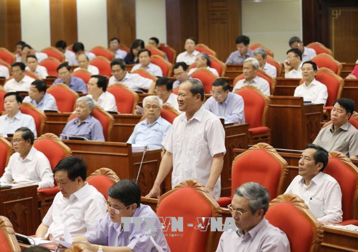 Đồng chí Bế Xuân Trường, Ủy viên Trung ương Đảng, Thứ trưởng Bộ Quốc phòng phát biểu. Ảnh: Phương Hoa/TTXVN