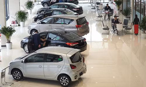 Xe oto xuong gia, le phi truoc ba giam 50% 