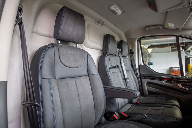 Phiên bản Ford Transit Custom độ MS-RT đầy cá tính này sẽ được sản xuất thủ công tại nhà máy của MS-RT ở Gwent, South Wales.