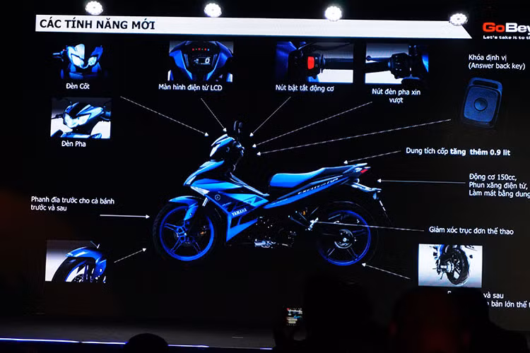 Về động cơ và hộp số thì như mình đã ghi ở trên là không có thay đổi. Exciter 2019 vẫn được trang bị khối động cơ 150cc, 4 kỳ, xi-lanh đơn, SOHC, phun xăng điện tử, làm mát bằng dung dịch và hộp số 5 cấp, côn tay. Công suất của động cơ này là 15,4 mã lực tại 8.500 vòng/phút và mô-men xoắn cực đại 13,8 Nm tại 7.000 vòng/phút.