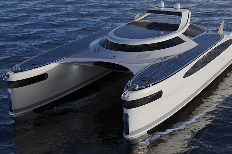 Sau khi quá trình di chuyển từ đất sang nước hoàn tất, Lazzarini tưởng tượng rằng Pagurus sẽ có một cặp động cơ dầu Caterpillar 900 mã lực để đẩy tàu đi bất cứ đâu trên thế giới với tốc độ tối đa 25 hải lý/giờ (46 km/h). Không rõ concept Pagurus sẽ có trở thành hiện thực hay không, nhưng nó rõ ràng là một sáng kiến rất thú vị.