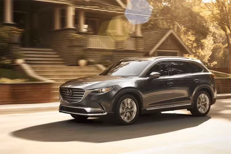 Phiên bản cao cấp nhất Signature với lựa chọn duy nhất hệ dẫn động 4 bánh, sẽ nhận được lưới tản nhiệt tích hợp đèn LED, biểu tượng phía sau mới, ốp gỗ hồng sắc, nội thất da Auburn Nappa và vô-lăng bọc da thủ công. Mức giá Mazda CX-9 2019 này là 45.365 USD. Tất cả các phiên bản của đều sử dụng động cơ tăng áp dung tích 2,5 lít, công suất tối đa 250 mã lực và mô-men xoắn cực đại 420 Nm, hộp số tự động 6 cấp.