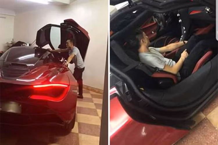 Mới đây, doanh nhân Nguyễn Quốc Cường hay còn gọi được giới chơi xe tịa Việt Nam biết đến với biệt danh Cường Đô la bất ngờ chia sẻ những hình ảnh mình đi xem chiếc siêu xe McLaren 720S màu đỏ Memphis. Đây là "siêu phẩm" thứ 2 của hãng xe Anh quốc có mặt tại Việt Nam.