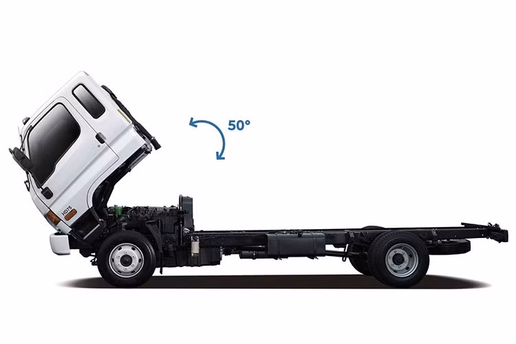 Hyundai New Mighty 75S-110S có thiết kế mang đậm chất của những mẫu xe Hyundai hiện nay với kiểu dáng hiện đại và linh hoạt trên. Kích thước tổng thể Dài x Rộng x Cao của New Mighty 75S lần lượt là 6,170 x 2,000 x 2,260 còn New Mighty 110S là 6,630 x 2,000 x 2,300.