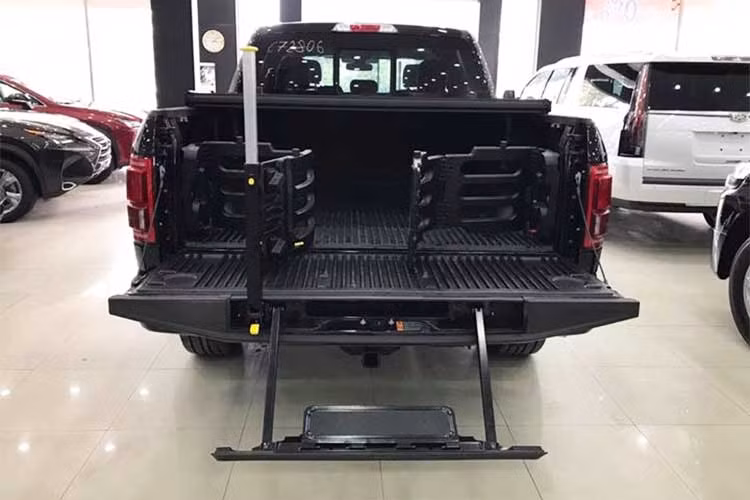 Là phiên bản đặc biệt, cao cấp được sản xuất tại thị trường Mỹ, Ford F-150 Limited 2017 phiên bản mới sở hữu chiều dài 5.890 mm, rộng 2.029 mm. Trục cơ sở xe dài 3.683 mm. Thân hình đồ sộ của F-150 Platinum 2015 có trọng lượng lên đến khoảng 2,2 tấn.