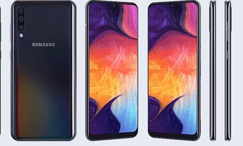 Samsung gioi thieu Galaxy A50 va A30, cum 3 camera