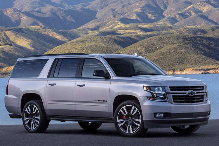  Xe SUV Chevrolet Suburban là đối thủ trực tiếp của GMC Yukon XL hay Cadillac Escalade trong phân khúc SUV cỡ lớn tại Mỹ. Mới đây, Chevrolet đã giới thiệu phiên bản hiệu năng cao của dòng Suburban xe được lắp động cơ V8 6.2L cho công suất 420 mã lực.