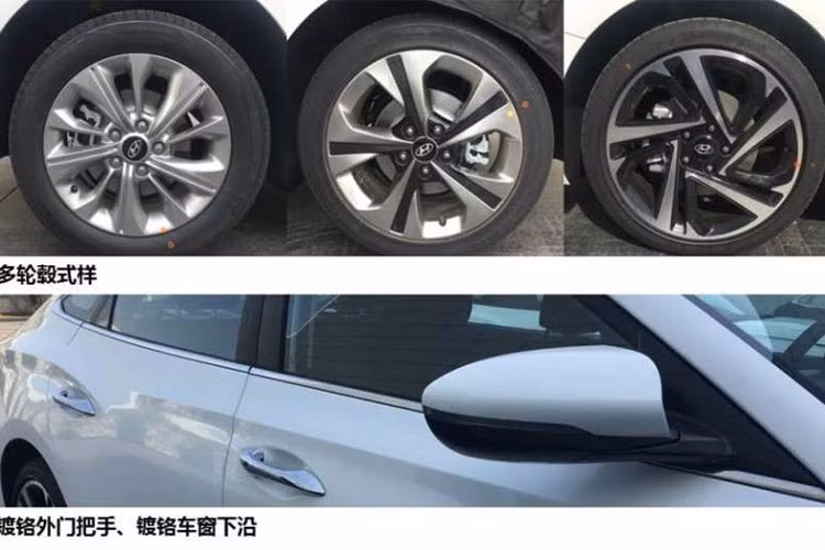 Ở những bản thấp hơn, Hyundai Lafesta 2019 sẽ đi kèm bộ vành hợp kim 16 hoặc 17 inch. Tương tự Sonata, Hyundai Lafesta 2019 cũng có 2 loại lưới tản nhiệt khác nhau. Một loại được thiết kế dạng thanh ngang trong khi loại còn lại đi kèm mắt lưới thể thao.