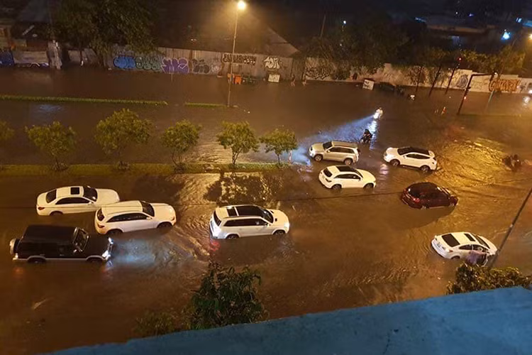 Bão số 9 dù di chuyển chậm khi đổ bộ vào đất liền với cường độ suy yếu dần nhưng đã khiến nhiều tỉnh thành phía Nam, trong đó có TP HCM ngập trên diện rộng. Ngoài việc ảnh hưởng đến giao thông và sinh hoạt của người dân sau bão, hiện nay nhiều ôtô và xe máy chết chìm và bị hư hại chết máy tại nhiều tuyến đường.