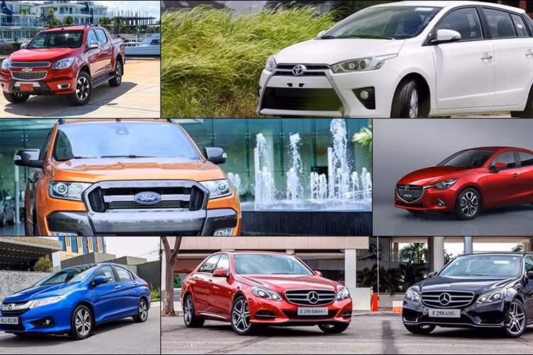 Thi truong oto Viet ban ra hon 20 nghin xe trong 1/2017