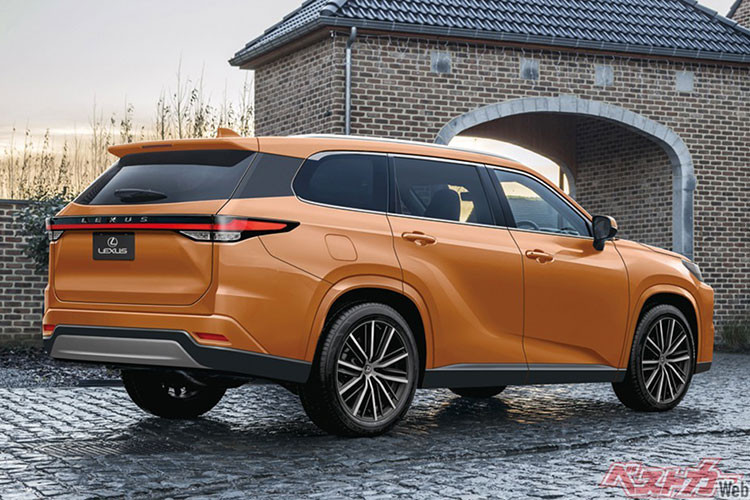 Lexus TX hoàn toàn mới dự kiến sẽ được phát triển dựa trên cơ sở gầm bệ TNGA-K của Toyota Grand Highlander - mẫu crossover 3 hàng ghế đã trình làng tại Bắc Mỹ vào tháng 2 đầu năm nay.