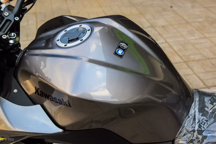 Thân xe với hai yếm bên bình xăng (cánh gà) với tạo hình chữ Z khá to và rộng, khiến cho ngoại hình của Z300 lớn hơn khi so với một số chiếc naked-bike khác trong cùng phân khúc 300 phân khối. Ngoài việc trang bị bình xăng mới, bộ khung sườn và một số chi tiết trên chiếc Z300 mới này cũng đã được sửa đổi để đem đến tư thế ngồi thoải mái hơn.