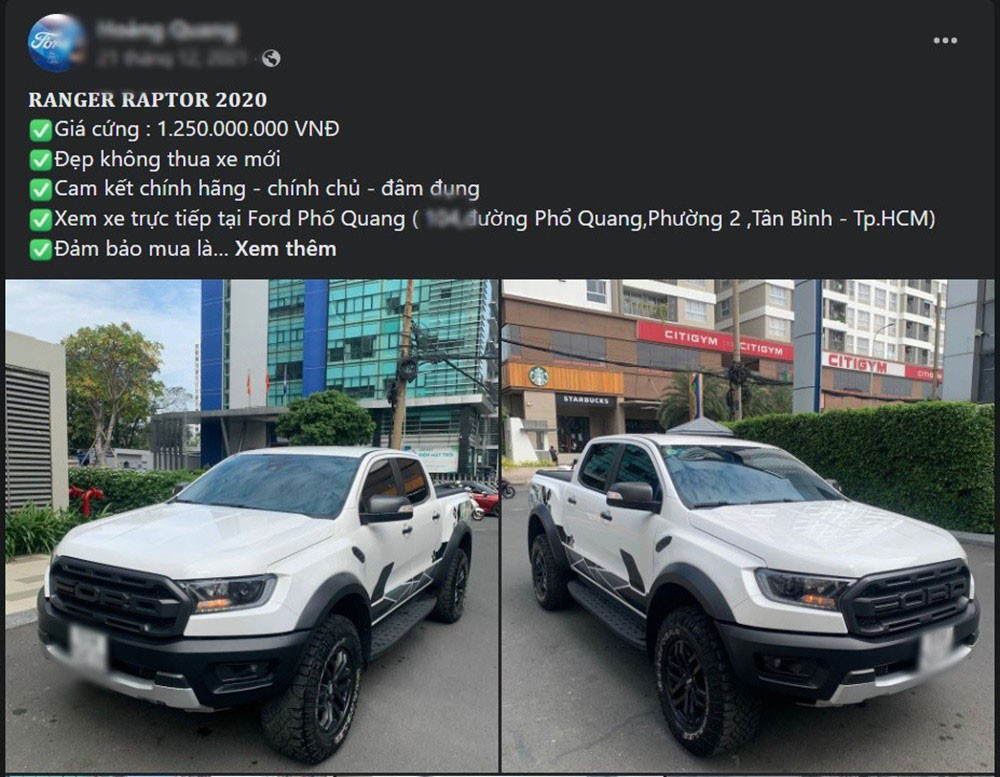 Ford Ranger Raptor cu tai Viet Nam dat hon xe moi hang tram trieu-Hinh-2