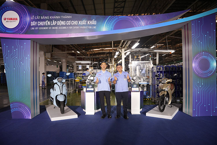 Yamaha Viet Nam lap rap dong co xe may xuat khau sang Thai Lan-Hinh-4