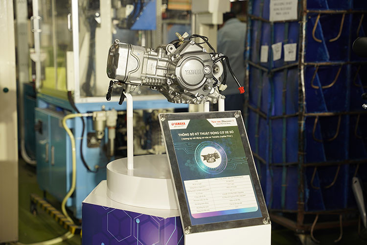 Yamaha Viet Nam lap rap dong co xe may xuat khau sang Thai Lan-Hinh-2