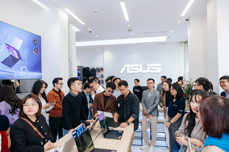Ra mat ASUS Exclusive Store dau tien tai Viet Nam