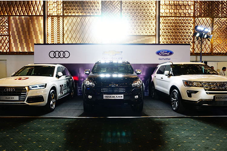 Tại Triển lãm ôtô Việt Nam 2018 (VMS 2018) với sự tham dự của 15 hãng xe hiện đang là thành viên của VAMA và VIVA. Đáng tiếc nhất tại kỳ triển lãm xe hơi lớn nhất Việt Nam lần này sẽ không có sự góp mặt của 3 thương hiệu Bentley, Lamborghini và Aston Martin do đơn vị phân phối chưa chuẩn bị kịp công tác tham dự.