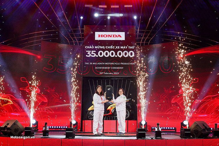 Honda Viet Nam xuat xuong chiec xe may thu 35 trieu-Hinh-2