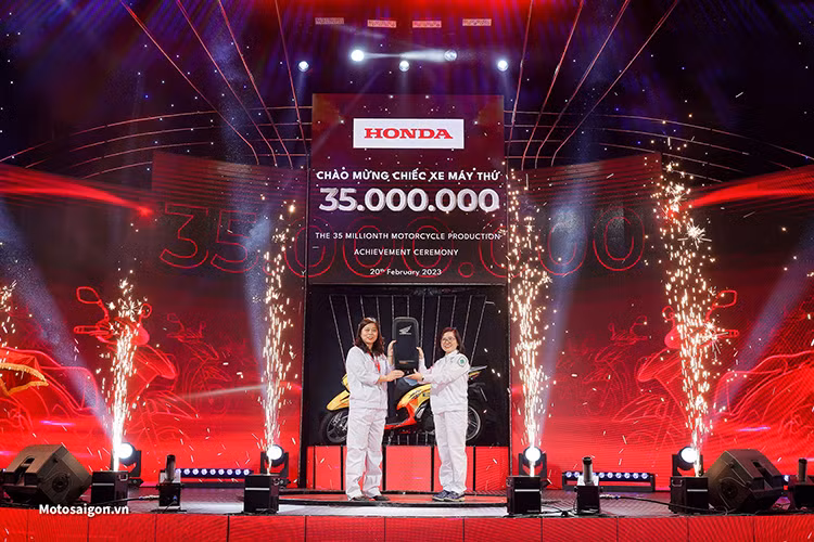 Honda Viet Nam xuat xuong chiec xe may thu 35 trieu-Hinh-2