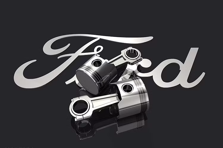 Để tôn vinh tên hãng xe và thể hiện sự tự tôn của mình mà trong tất cả các thiết kế logo Ford luôn nhất quán đặt tên hãng trong logo. Đó cũng chính là tên nhà sáng lập ra hãng Ford, huyền thoại của nền công nghiệp ôtô Mỹ cũng như thế giới, Henry Ford.