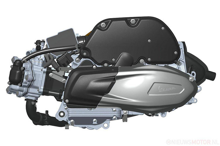 Động cơ 4 kỳ, 4 van, làm mát bằng chất lỏng, xi- lanh đơn mới với hệ thống phun xăng điện tử hoàn toàn mới có dung tích tăng thêm nhờ hành trình dên lớn hơn. Nhờ đó, công suất tối đa đạt 26,4HP tại 7.500 vòng/phút.