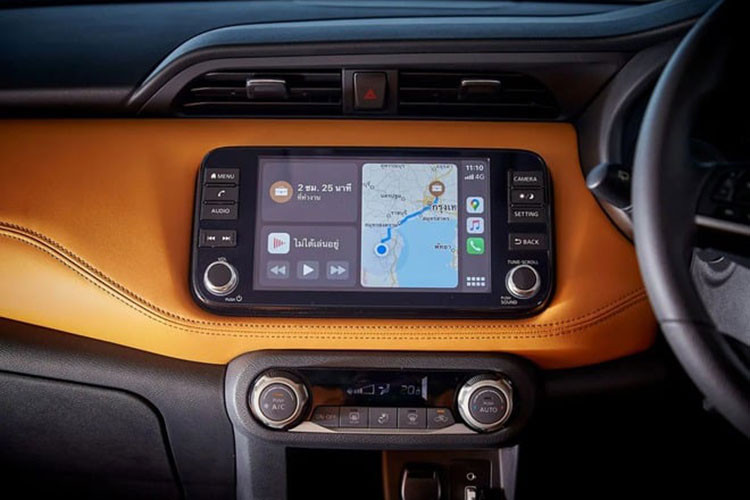 Công nghệ an toàn đáng chú ý có cảnh báo chệch làn đường, hỗ trợ giữ làn, cảnh báo phương tiện cắt ngang phía sau, ga tự động thông minh, cảnh báo va chạm, cảnh báo tài xế mất tập trung, phanh tự động khẩn cấp, cảnh báo điểm mù, camera 360 độ và 6 túi khí.