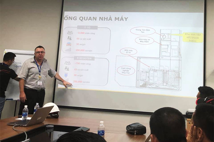 Xưởng Lắp ráp và hoàn thiện xe được thiết kế và cung cấp bởi nhà cung cấp hàng đầu đến từ cộng hòa Liên Bang Đức Eisenmann với mức độ tự động cao với các băng chuyền và xe tự hành được hoạt động liên động với nhau. Ngoài ra, các công đoạn lắp ráp được trang bị súng siết lực hiện đại của Atlas Copco nổi tiếng.