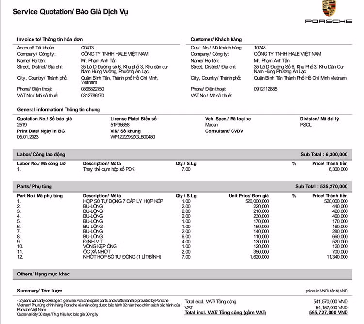 Chu xe Macan hong hop so da khoi kien Porsche Sai Gon ra toa-Hinh-6