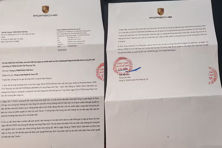 Chu xe Macan hong hop so da khoi kien Porsche Sai Gon ra toa-Hinh-3