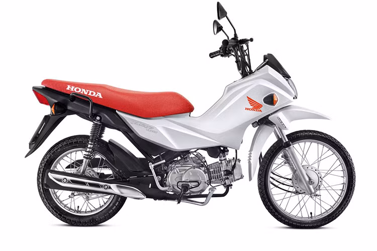 Honda Pop 110i 2019 mới là chiếc xe máy côn tay và có tất cả 3 phiên bản màu bao gồm: Trắng, Đỏ và Đen. Ngoại hình của Pop 110i đậm chất thiết kế thực dụng, mang kiểu dạng lạ mắt nhưng được xem là đặc trưng của người Nhật.