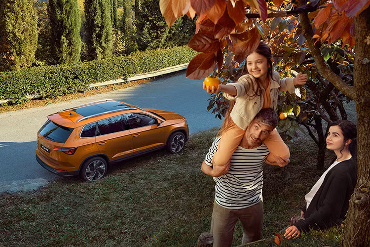 Skoda Karoq được trang bị động cơ 1.4 TSI Turbo, công suất cực đại 150 mã lực, mô-men xoắn cực đại 250 Nm trong dải vòng tua 1.500 - 3.500 vòng/phút. Chiếc xe mất 9,2 giây để tăng tốc 0-100 km/h và đạt vận tốc tối đa lên đến 201 km/h. Động cơ đi kèm hộp số tự động 8 cấp giúp xe di chuyển mượt mà và tiết kiệm nhiệu liệu.