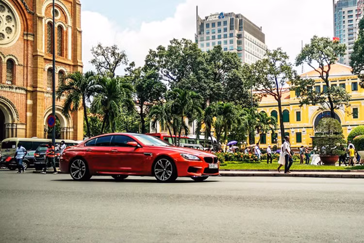  BMW M6 Gran Coupe xuất hiện lần đầu tiên tại Việt Nam từ tháng 9 năm ngoái, trong sự kiện BMW World Hà Nội.