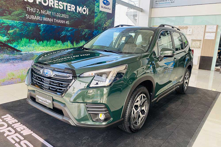 Subaru Forester giam manh uu dai sau khi ngung san xuat tai Thai Lan?