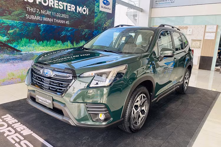 Subaru Forester giam manh uu dai sau khi ngung san xuat tai Thai Lan?