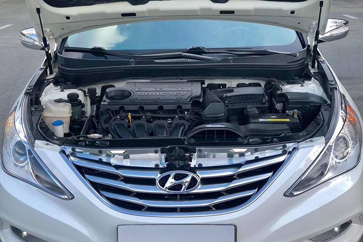 Sonata 2010 tại Việt Nam sử dụng động cơ I4 Theta II với hai loại dung tích 2.0l và 2.4L. Phiên bản 2.0L có công suất tối đa 165 mã lực tại 6.200 vòng/phút, mômen xoắn tối đa 202 Nm tại 4.000 vòng/phút, khả năng tăng tốc 0-200km/h hết 10,9 giây và có tốc độ tối đa 209 km/h, mức tiêu hao nhiên liệu theo thông số nhà sản xuất là 7,8 lít/100km.