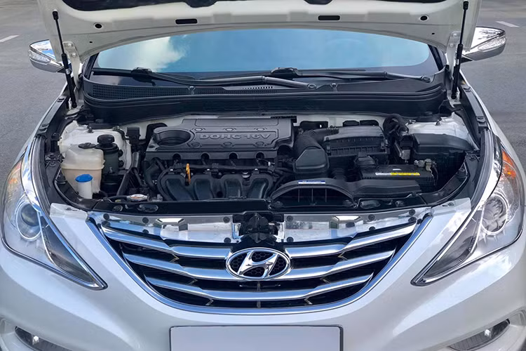 Sonata 2010 tại Việt Nam sử dụng động cơ I4 Theta II với hai loại dung tích 2.0l và 2.4L. Phiên bản 2.0L có công suất tối đa 165 mã lực tại 6.200 vòng/phút, mômen xoắn tối đa 202 Nm tại 4.000 vòng/phút, khả năng tăng tốc 0-200km/h hết 10,9 giây và có tốc độ tối đa 209 km/h, mức tiêu hao nhiên liệu theo thông số nhà sản xuất là 7,8 lít/100km.