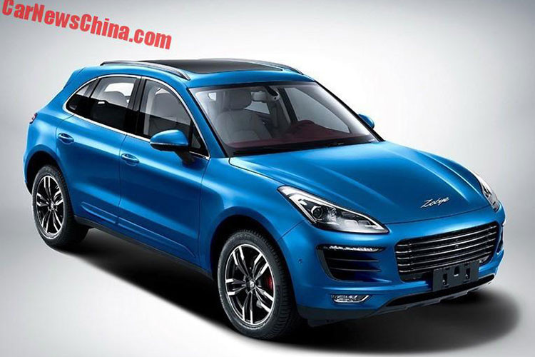 Zotye SR8 là bản sao chép của Porsche Macan. Nhìn ngoại thất của xe, chắc hẳn nhiều người sẽ lầm tưởng, bởi chúng cũng có nắp capo hạ thấp, lưới tản nhiệt và hốc gió tương đồng.