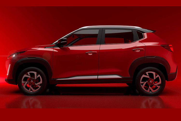 Lần đầu tiên ra mắt tại thị trường Ấn Độ vào hồi cuối tháng 10 năm nay, Nissan Magnite hoàn toàn mới sở hữu kích thước khá nhỏ với chiều dài chỉ 3.998 mm, chiều rộng 1.758 mm, chiều cao 1.572 mm, chiều dài cơ sở 2.500 mm, chiều cao gầm 205 mm, trọng lượng dao động từ 939 - 1.039 kg (tùy phiên bản) và thể tích khoang hành lý 336 lít.