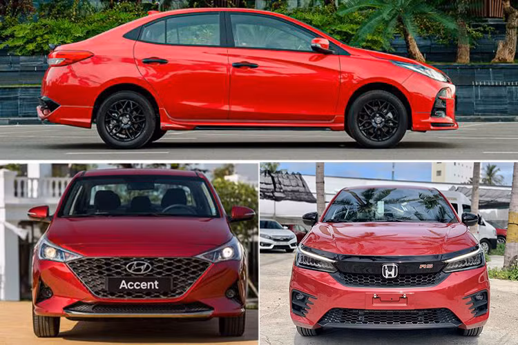 Phan khuc sedan co B tai Viet Nam - goi ten 