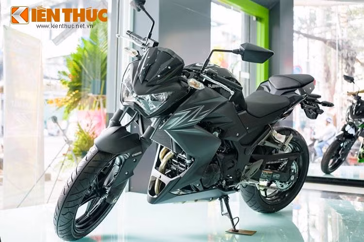  Mẫu Kawasaki Z300 ABS 2015 được xem như một dòng sản phẩm bổ sung vào loạt sản phẩm đặc trưng mang thương hiệu Z của hãng xe môtô Nhật Bản. Z300 còn là sản phẩm kết hợp phong cách Z và hiệu suất Ninja. 