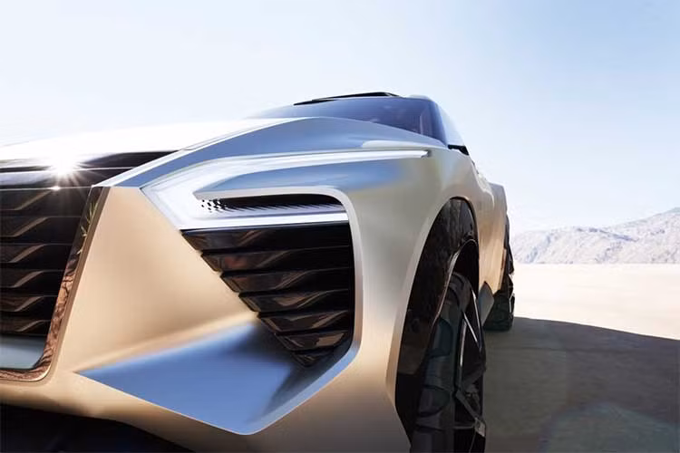 Đèn pha “boomerang” lạ mắt. Tích hợp vào mỗi đèn pha là tính năng đèn chiếu xa, chiếu gần, xi-nhan và đèn định vị với cường độ và màu sắc khác nhau.