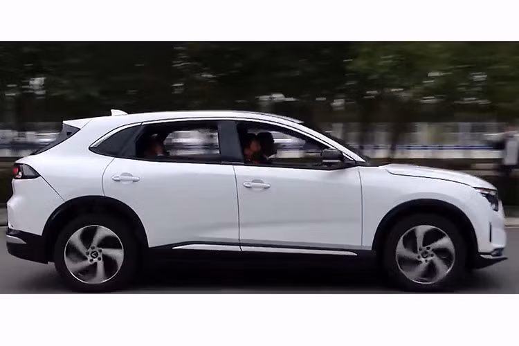 Cũng tại sự kiện này, chiếc VinFast VF8 "bằng xương, bằng thịt" đã lộ diện. Đích thân ông Phạm Nhật Vượng - Chủ tịch Vingroup cầm lái VinFast VF8, chở Chủ tịch nước Nguyễn Xuân Phúc thăm quan nhà máy. Đây cũng là lần đầu tiên người tiêu dùng trong nước được diện kiến VinFast VF8.